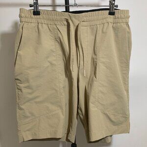 Lululemon Bowline Ripstop Shorts in Khaki 8"Inseam
